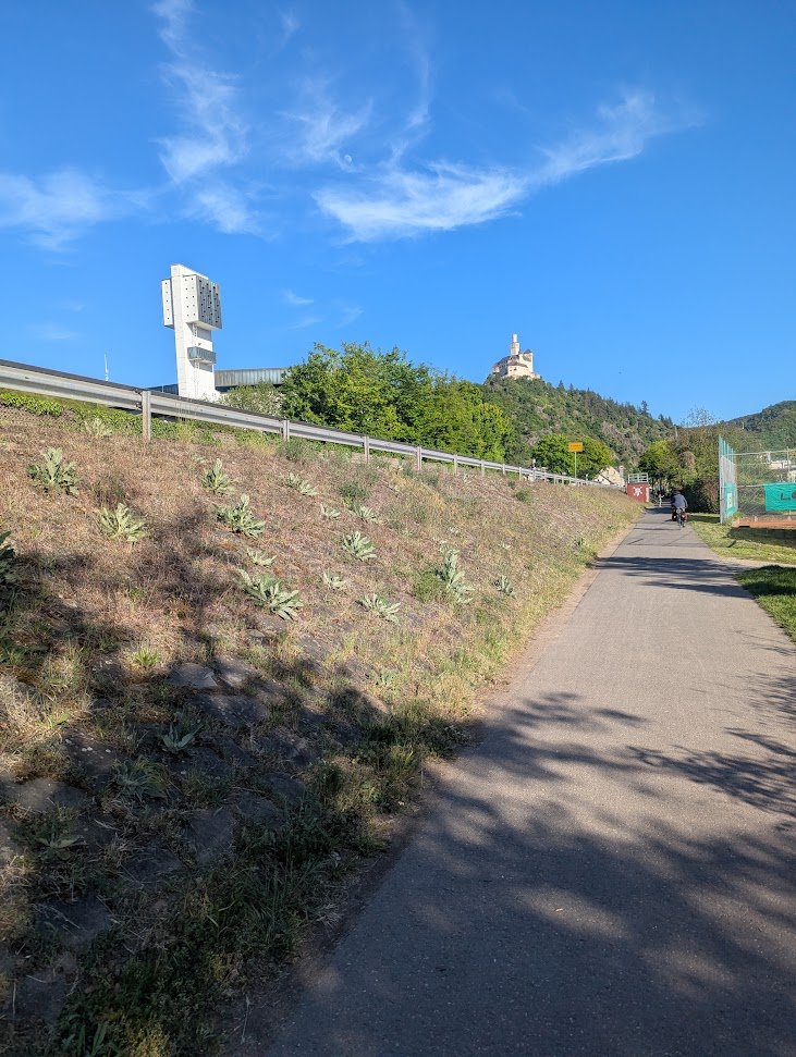 A schloss outside of Koblenz